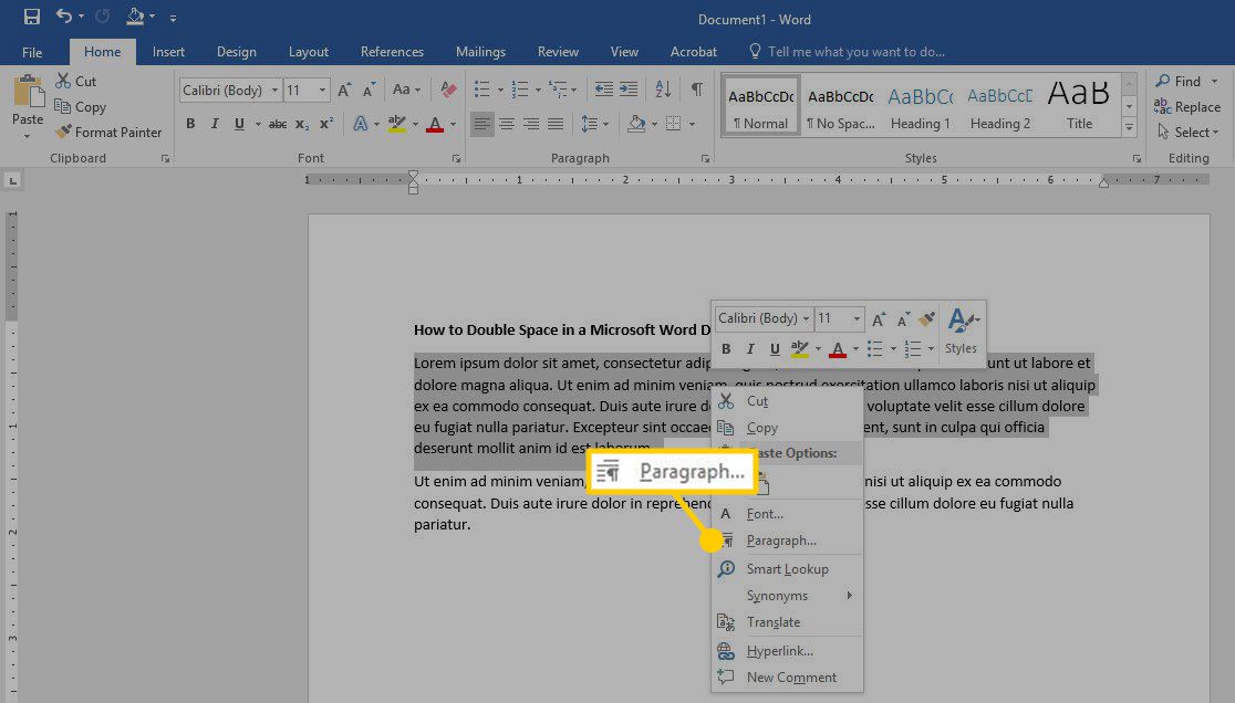 Jak Zdvojn sobit Mezeru V Aplikaci Microsoft Word Soubory