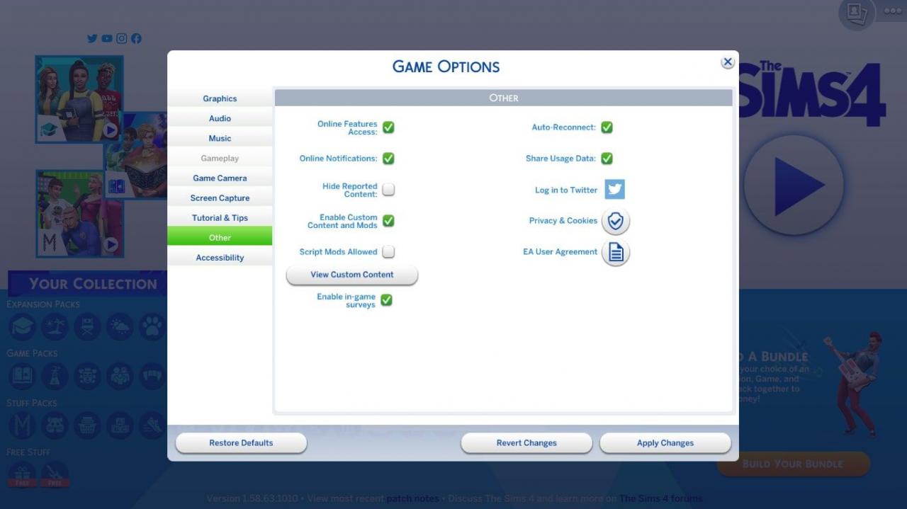 Jak přidat do The Sims 4 mody?